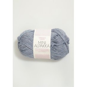 Mini alpakka, Lysbl� meleret